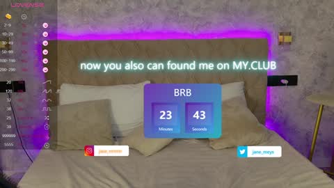 your kitty JANE roawww online show from January 2025 08:07:02 AM