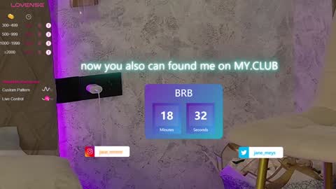 your kitty JANE roawww online show from January 2025 11:13:01 AM