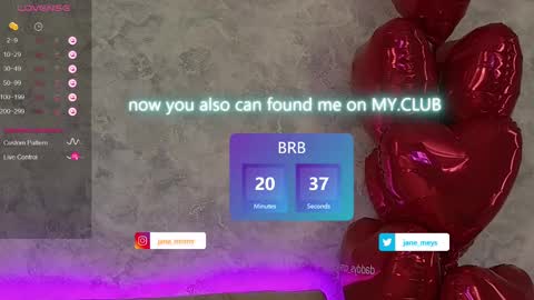 your kitty JANE roawww online show from February 2025 08:10:01 AM