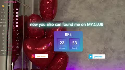 your kitty JANE roawww online show from February 2025 08:09:01 AM