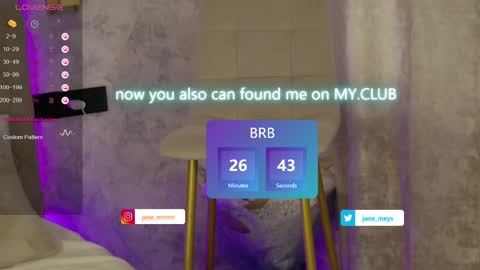 your kitty JANE roawww online show from February 2025 08:18:02 AM