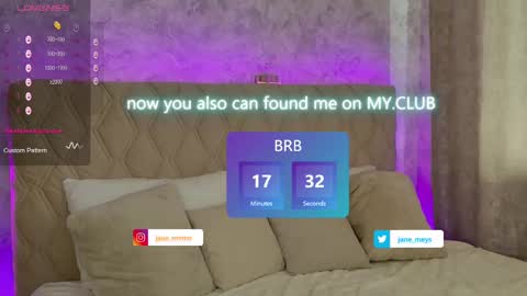 your kitty JANE roawww online show from March 2025 11:14:02 AM