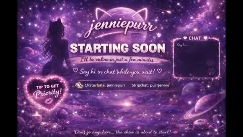 Snapshot of jenniepurr chatting on April 2026 05:23:01 AM Jennie online show from April 2026 05:23:01 AM
