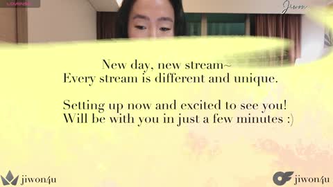 Jiwon online show from January 2025 12:26:02 PM