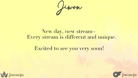 Jiwon online show from November 2025 09:17:02 PM