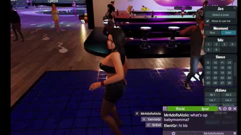 EleniGr online show from October 2025 09:57:02 PM