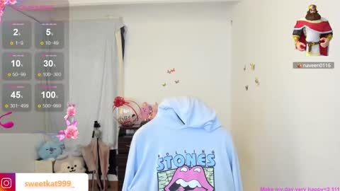 Kat       online show from January 2025 07:00:02 PM