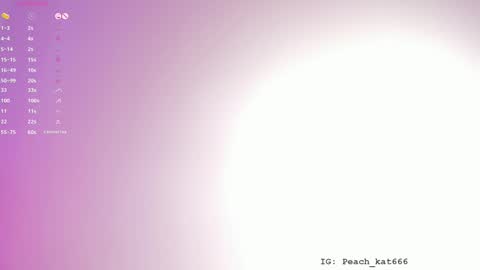 Katy  IGPeach kat666 online show from January 2025 04:22:01 PM