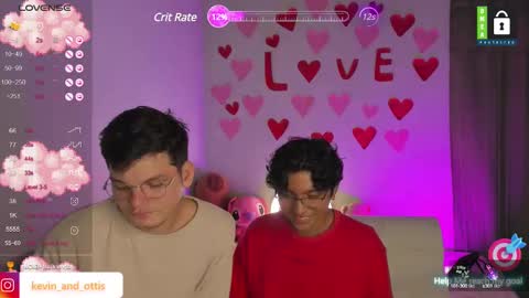 Snapshot of kevinxlvx chatting on February 2025 12:15:01 AM kevin and ottis online show from February 2025 12:15:01 AM