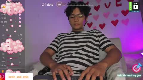 Snapshot of kevinxlvx chatting on February 2025 01:47:02 AM kevin and ottis online show from February 2025 01:47:02 AM