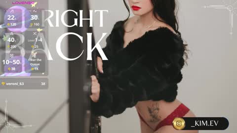 Kim  online show from January 2025 08:11:02 AM