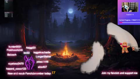 Wolfs Girl online show from December 2024 04:13:02 AM