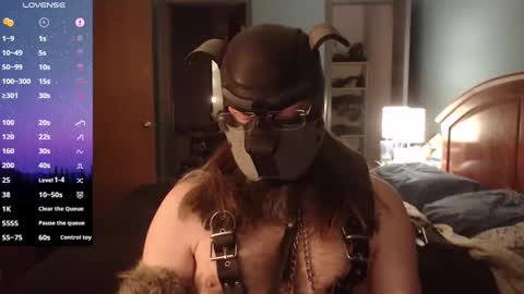 kinkywolf87 online show from January 2025 11:14:02 PM