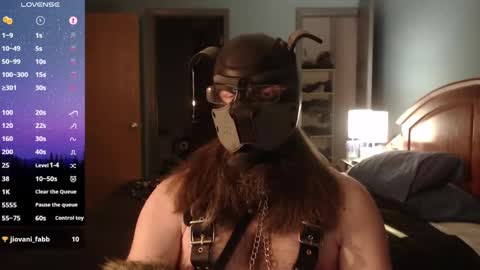 kinkywolf87 online show from February 2025 12:28:01 AM