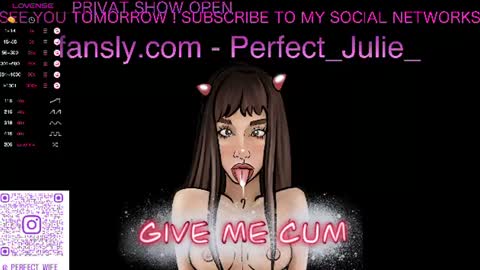  MY NAME IS JULIA  TO SEE MORE 18 CONTENT YOU CAN SUBSCRIBE TO  FANSLY -  online show from June 2026 07:18:01 AM