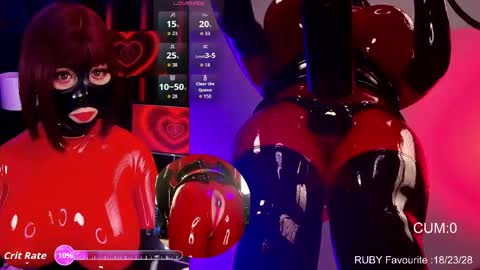 Latex Ruby online show from March 2026 02:05:02 AM