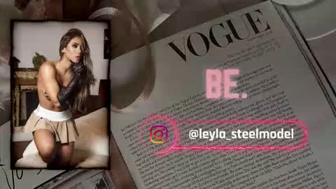 INSTA leylasteel model         online show from March 2026 01:05:01 PM