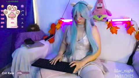 Snapshot of lilac_night chatting on November 2025 02:11:01 PM Jen online show from November 2025 02:11:01 PM