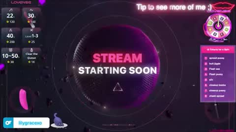 Lily Grace online show from March 2026 12:06:01 AM