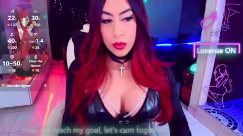 Snapshot of lizagothdoll chatting on January 2025 08:04:02 AM Liza Goth online show from January 2025 08:04:02 AM