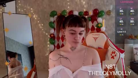 Molli online show from October 2025 11:01:01 AM