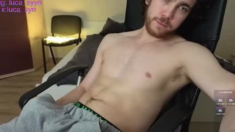 Snapshot of luca_syn chatting on January 2026 10:25:01 PM Luca S online show from January 2026 10:25:01 PM