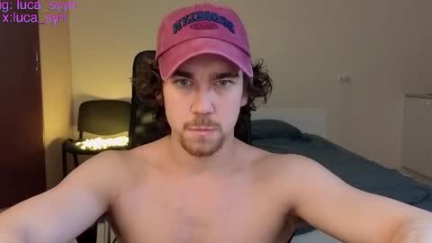 Snapshot of luca_syn chatting on February 2026 07:06:02 PM Luca S online show from February 2026 07:06:02 PM