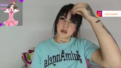 Snapshot of luciarousse chatting on February 2026 03:12:01 AM Lucia online show from February 2026 03:12:01 AM