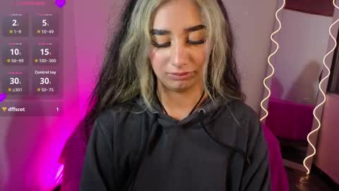 Malory  online show from November 2025 07:34:01 PM