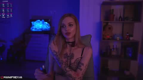 Snapshot of manifreyja chatting on December 2024 03:22:01 PM Amelie online show from December 2024 03:22:01 PM