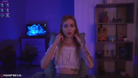 Snapshot of manifreyja chatting on December 2024 03:43:01 AM Amelie online show from December 2024 03:43:01 AM