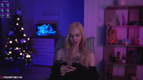 Snapshot of manifreyja chatting on January 2025 11:38:01 PM Amelie online show from January 2025 11:38:01 PM