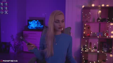 Snapshot of manifreyja chatting on January 2025 09:06:01 PM Amelie online show from January 2025 09:06:01 PM