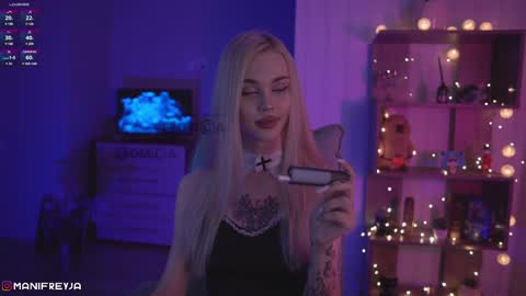 Snapshot of manifreyja chatting on January 2025 09:37:01 PM Amelie online show from January 2025 09:37:01 PM