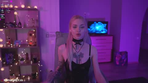 Snapshot of manifreyja chatting on February 2025 10:09:01 PM Amelie online show from February 2025 10:09:01 PM