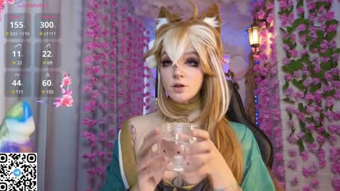 Snapshot of mao_me_meow chatting on February 2025 08:09:02 AM Sasha online show from February 2025 08:09:02 AM