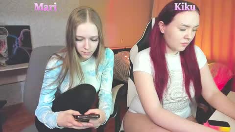 Kiku and Marii - online show from February 2025 07:28:02 PM