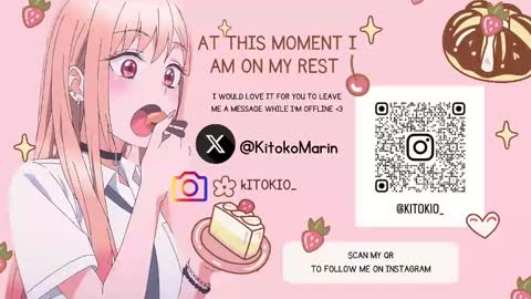Snapshot of marin_kitoko chatting on December 2024 03:30:02 AM Marin kitoko online show from December 2024 03:30:02 AM
