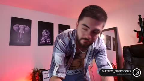 Matteo simpson online show from March 2025 09:35:01 PM