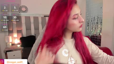  Megan  Online 1200am To 600 am Colombian time online show from December 2024 11:00:01 PM