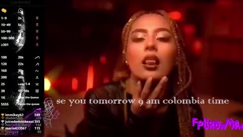 Megan online show from February 2025 02:40:02 AM