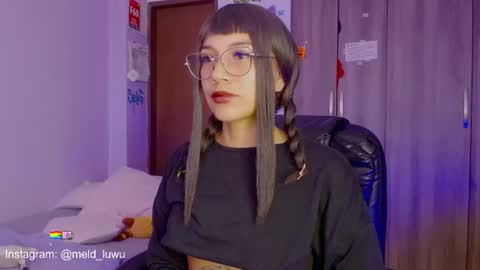 Snapshot of mel_dahlia chatting on June 2026 07:35:02 PM Melissa - - Please help me to reach 100 thumbs up online show from June 2026 07:35:02 PM
