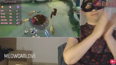 meowcatlove online show from December 2024 05:01:01 PM