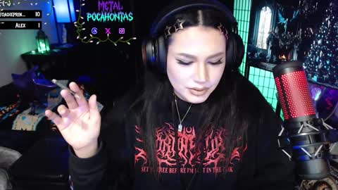 MetalPocahotass online show from December 2024 06:17:02 AM