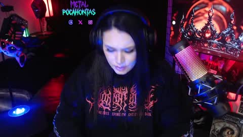 MetalPocahotass online show from January 2025 07:27:02 AM