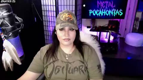 MetalPocahotass online show from June 2026 07:38:02 PM