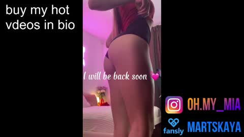 Mia Martskaya online show from September 2025 08:37:02 AM