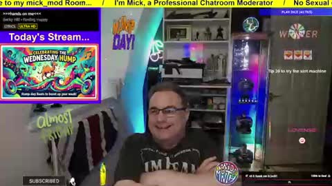 Snapshot of mick_mod chatting on June 2026 06:07:02 PM Professional Moderator Mick Mickey online show from June 2026 06:07:02 PM