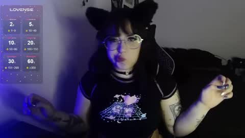 Snapshot of midnightkitten_ chatting on June 2026 12:22:01 AM Nana online show from June 2026 12:22:01 AM