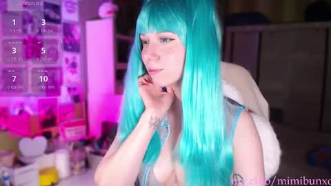 Snapshot of mimibunxo chatting on February 2026 05:11:01 AM Mimi Bunny online show from February 2026 05:11:01 AM